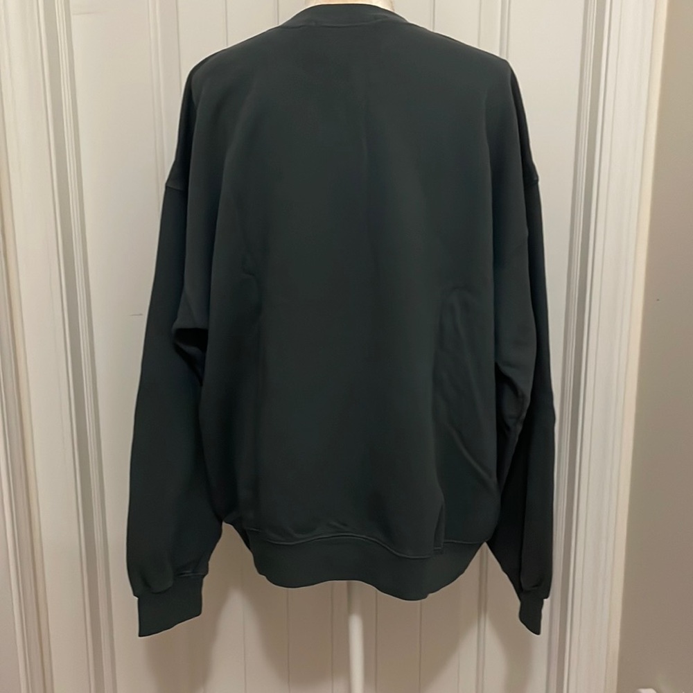 NEW Daydreamer Flower Logo Boyfriend Crew Neck Sweatshirt Vintage Black - Picture 5 of 7